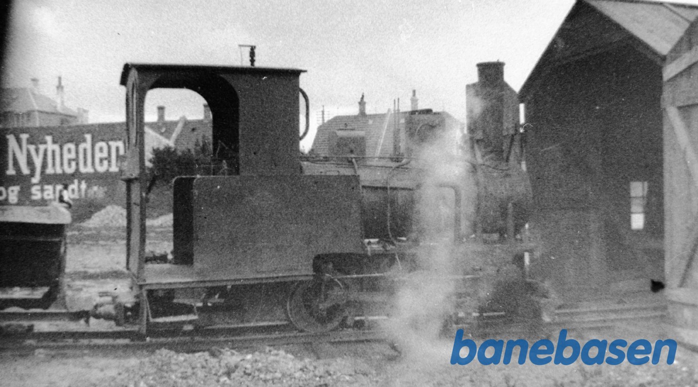 Entrepenør damplokomotiv. Anlæg af 4. hovedspor Ch- Hl Entrepenør damplokomotiv. Anlæg af 4. hovedspor Ch- Hl