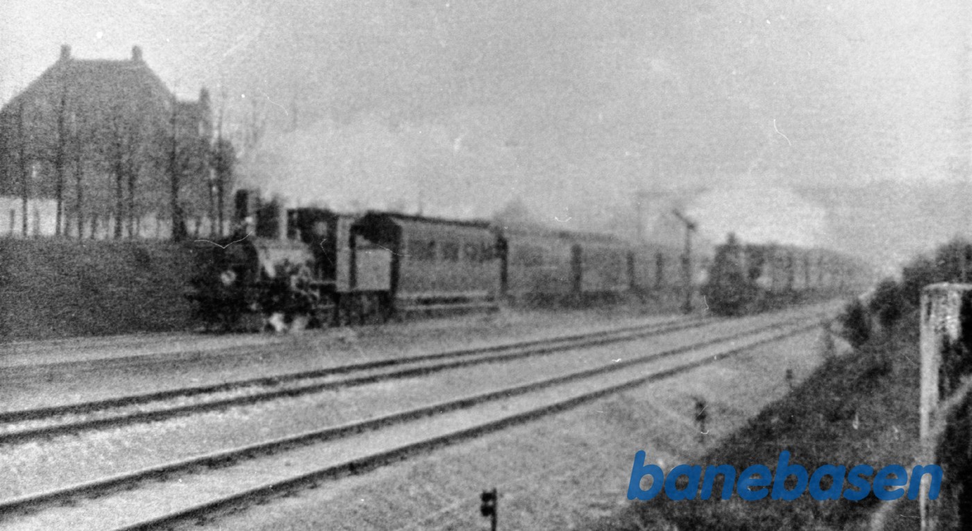 Væddeløbskørsel mellem K 550 og O 329 ved Hellerup Væddeløbskørsel mellem K 550 og O 329 ved Hellerup