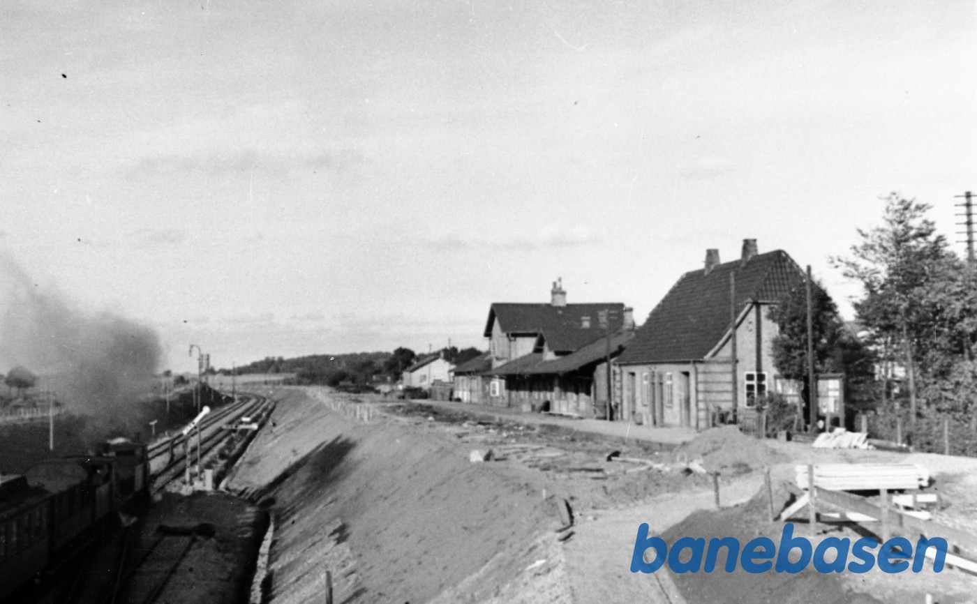 Ny og gammel Vordingborg Station Ny og gammel Vordingborg Station