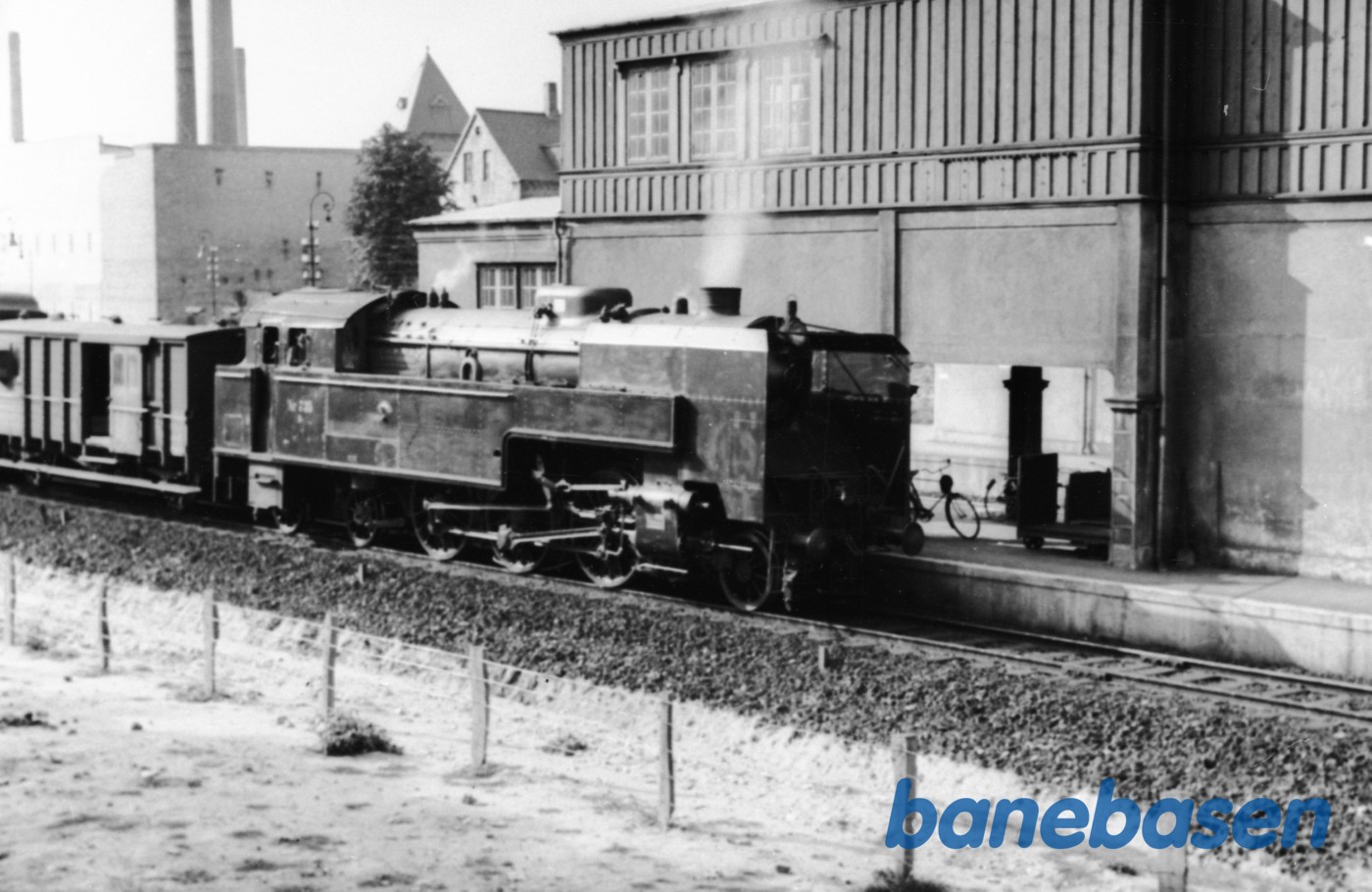 Damplokomotiv S 735 . Valby Damplokomotiv S 735 . Valby