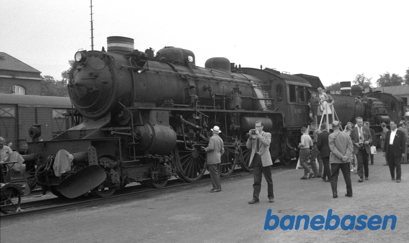 Morop jubilæumskonference. Udstilling af museumsmateriel på Østerport station Morop jubilæumskonference. Udstilling af museumsmateriel på Østerport station