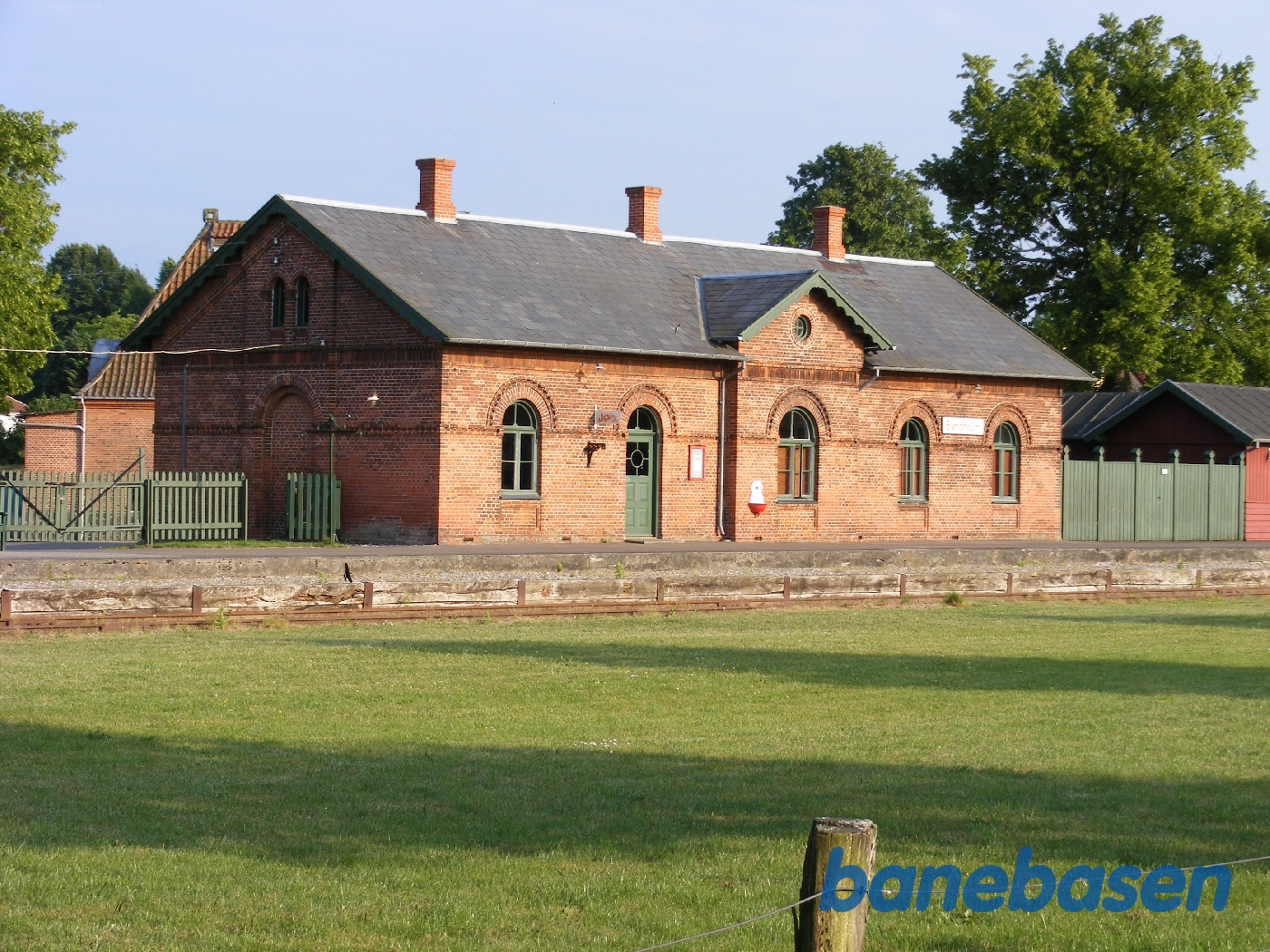 Billeder fra Museumsbanen. Bandholm station Billeder fra Museumsbanen. Bandholm station