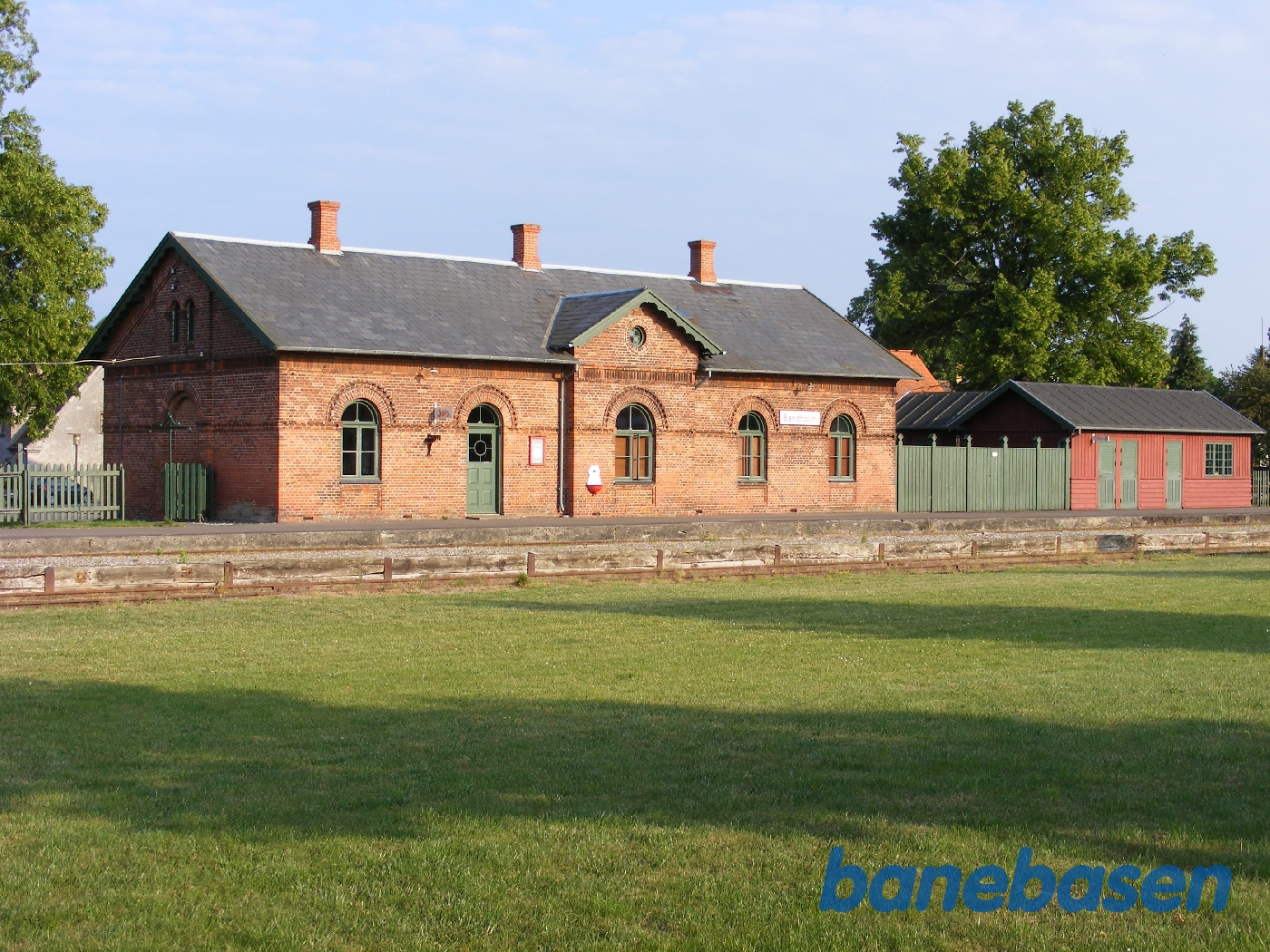 Billeder fra Museumsbanen. Bandholm station Billeder fra Museumsbanen. Bandholm station