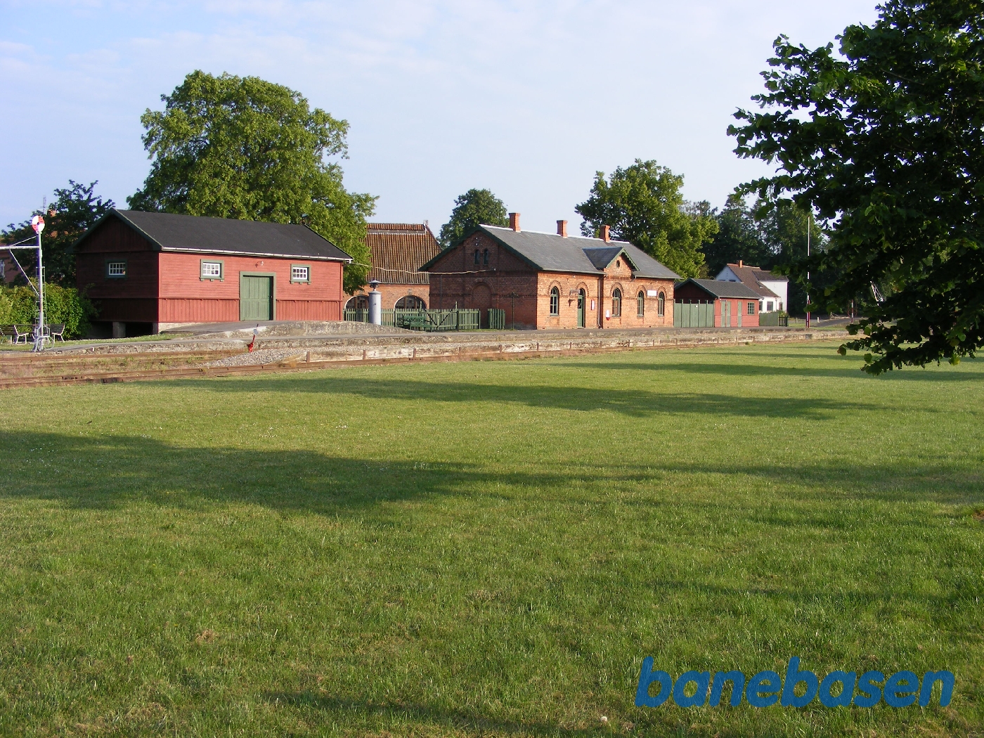 Billeder fra Museumsbanen. Bandholm station Billeder fra Museumsbanen. Bandholm station
