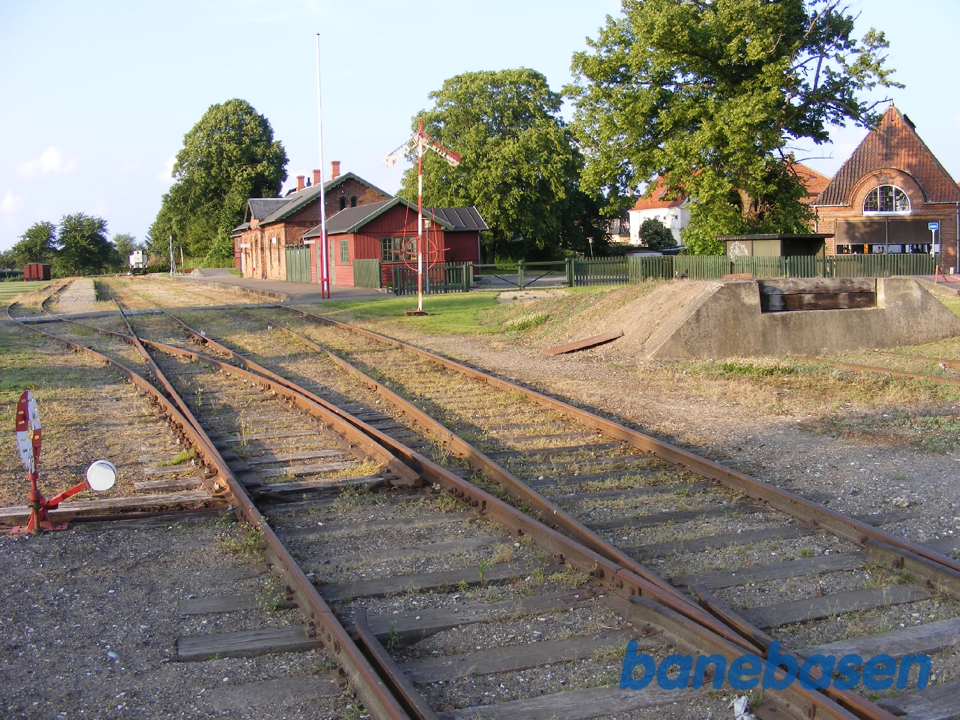 Billeder fra Museumsbanen. Bandholm station Billeder fra Museumsbanen. Bandholm station