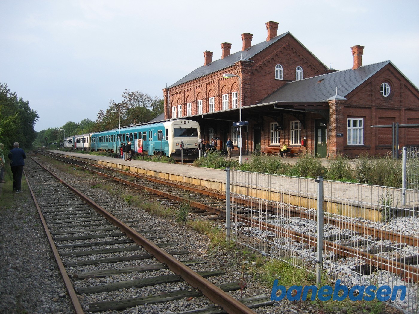 JK 57. 50 års fødselsdagstur på VNJ.Arriva MR tog på Varde station. JK 57. 50 års fødselsdagstur på VNJ.Arriva MR tog på Varde station.