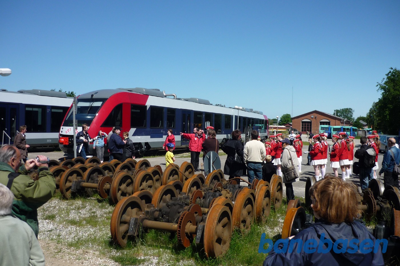 Præsentation af de nye Lint tog i Haarlev Præsentation af de nye Lint tog i Haarlev