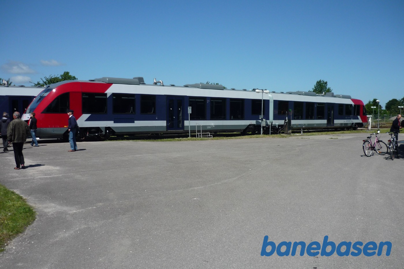 Præsentation af de nye Lint tog i Haarlev Præsentation af de nye Lint tog i Haarlev