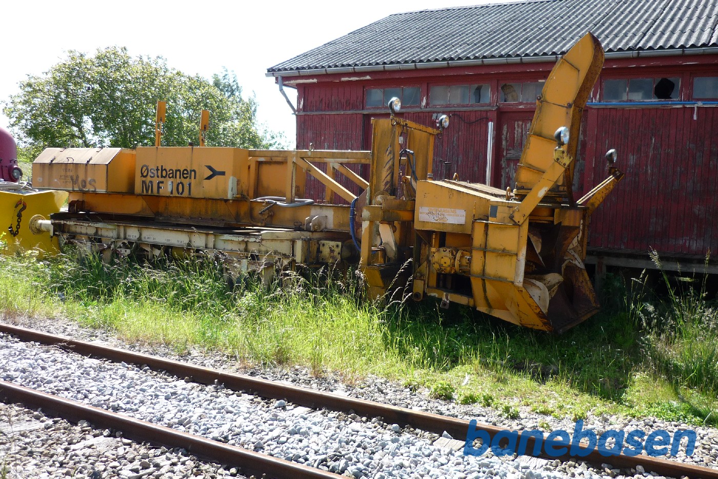 Præsentation af de nye Lint tog. Baneafdelingens udstyr på Haarlev station Præsentation af de nye Lint tog. Baneafdelingens udstyr på Haarlev station