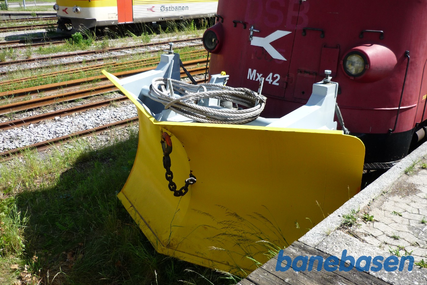 Præsentation af de nye Lint tog. Mx 42 på Haarlev station Præsentation af de nye Lint tog. Mx 42 på Haarlev station