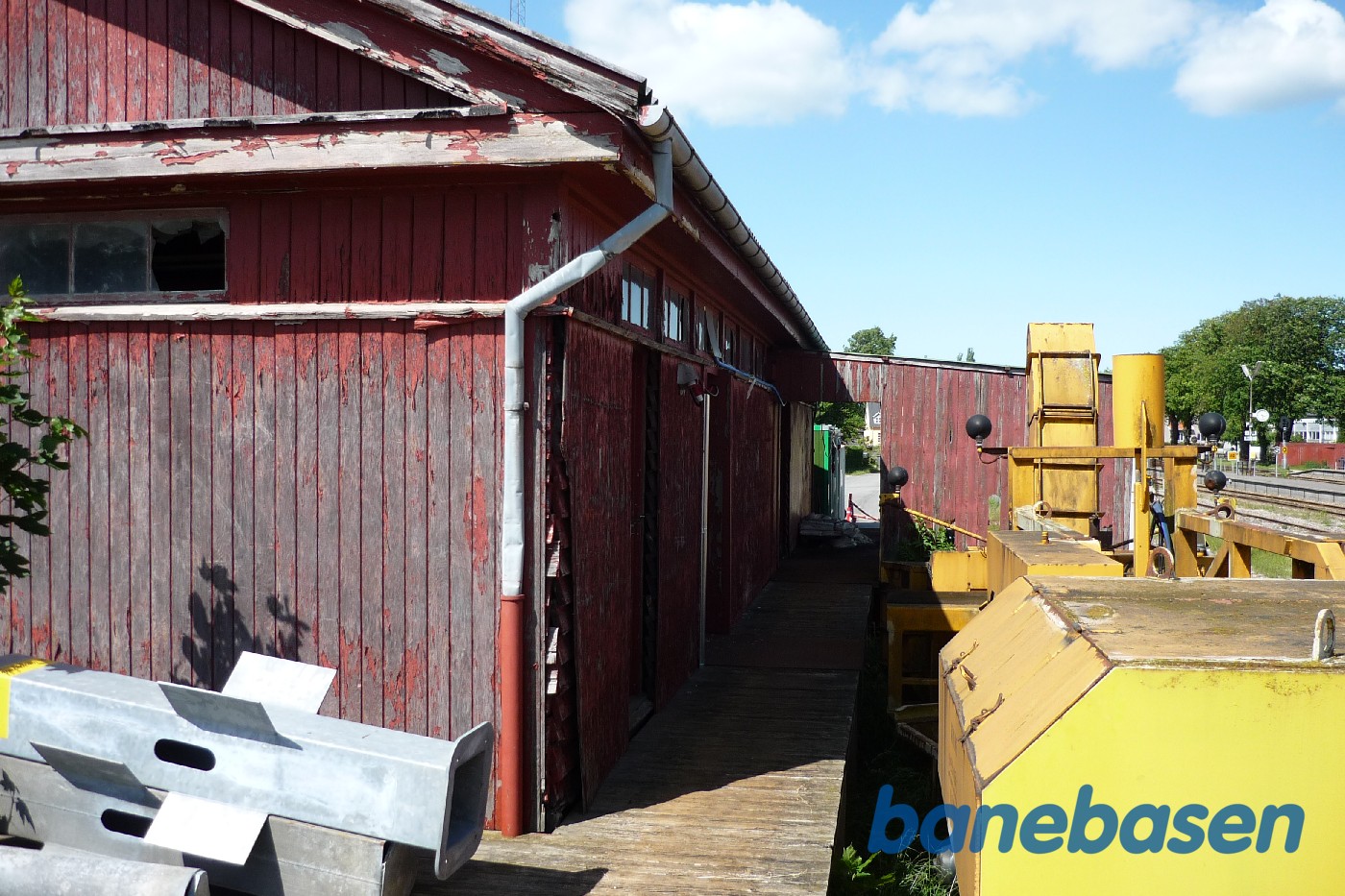 Præsentation af de nye Lint tog. Baneafdelingens udstyr på Haarlev station Præsentation af de nye Lint tog. Baneafdelingens udstyr på Haarlev station