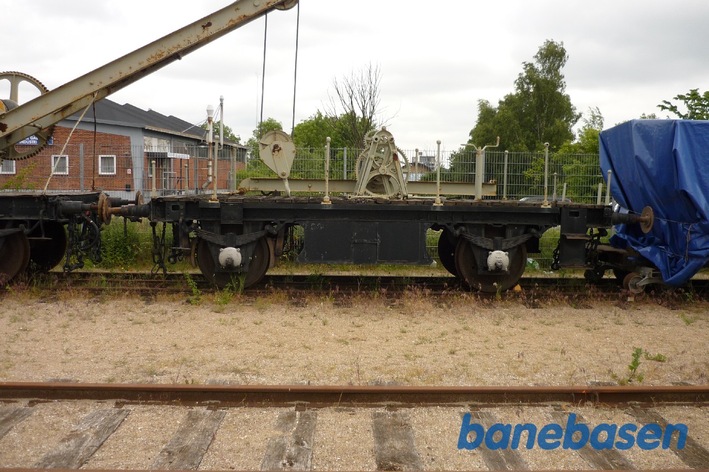 Danmarks Jernbanemuseeum. Gammel værkstedskran ved museet Danmarks Jernbanemuseeum. Gammel værkstedskran ved museet