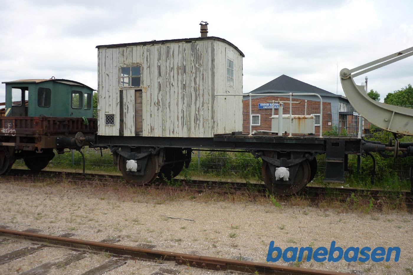 Danmarks Jernbanemuseeum. Gammel værkstedskran ved museet Danmarks Jernbanemuseeum. Gammel værkstedskran ved museet