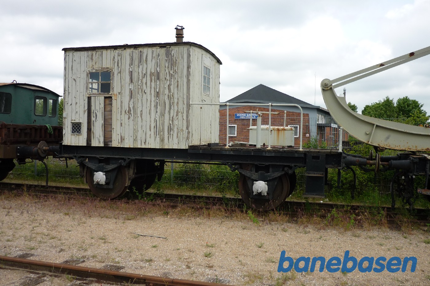 Danmarks Jernbanemuseeum. Gammel værkstedskran ved museet Danmarks Jernbanemuseeum. Gammel værkstedskran ved museet