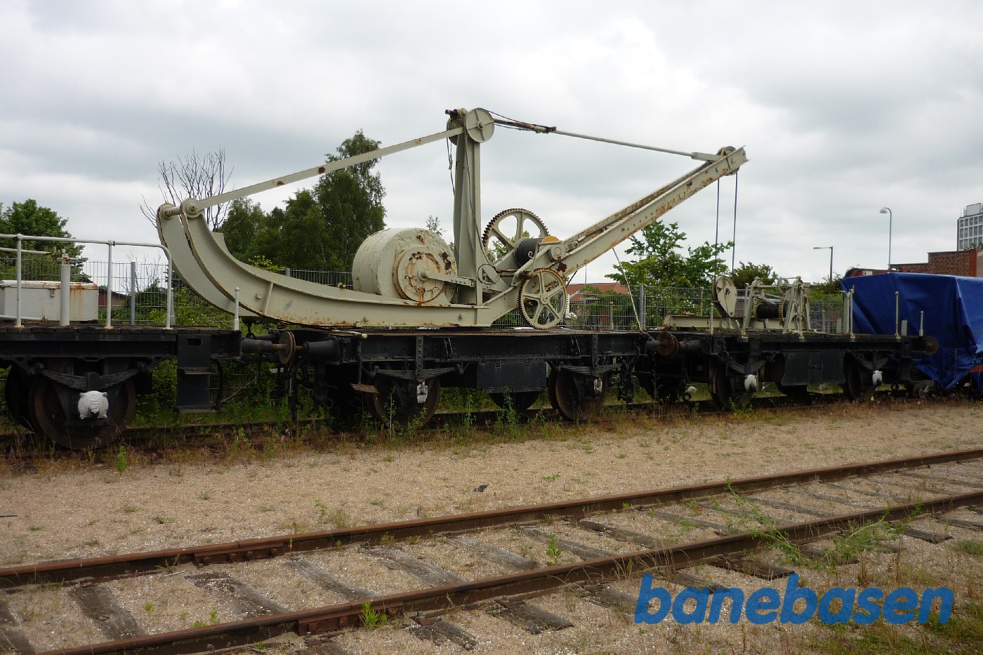 Danmarks Jernbanemuseeum. Gammel værkstedskran ved museet Danmarks Jernbanemuseeum. Gammel værkstedskran ved museet