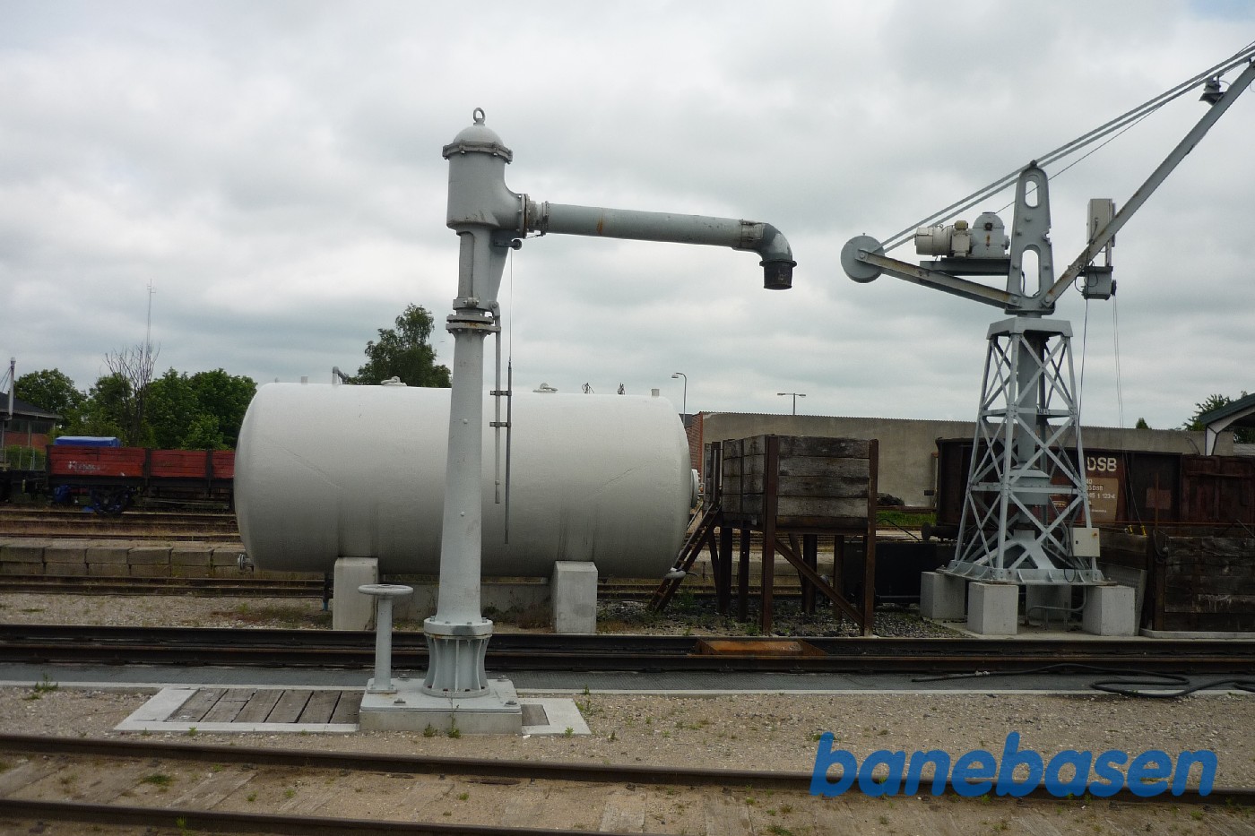 Danmarks Jernbanemuseeum. Vandkran Danmarks Jernbanemuseeum. Vandkran