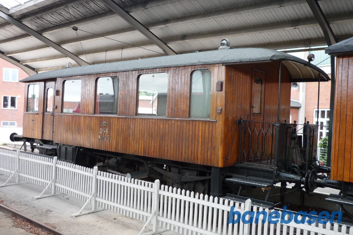 Danmarks Jernbanemuseeum. DSB Me 35 i udstillingen Danmarks Jernbanemuseeum. DSB Me 35 i udstillingen