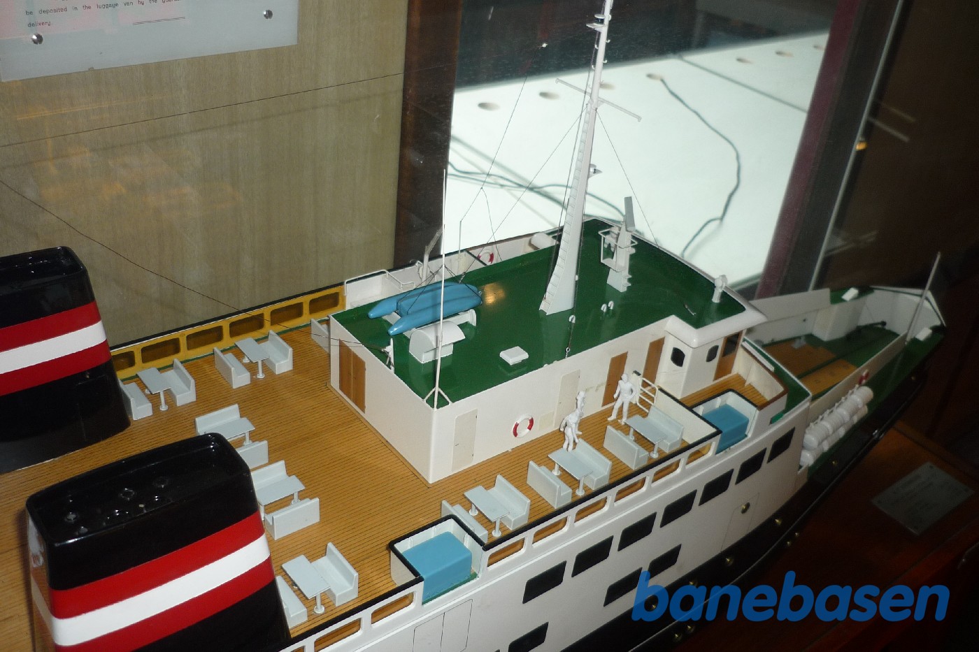 Danmarks Jernbanemuseeum. Model af færgen Kronborg. Danmarks Jernbanemuseeum. Model af færgen Kronborg.