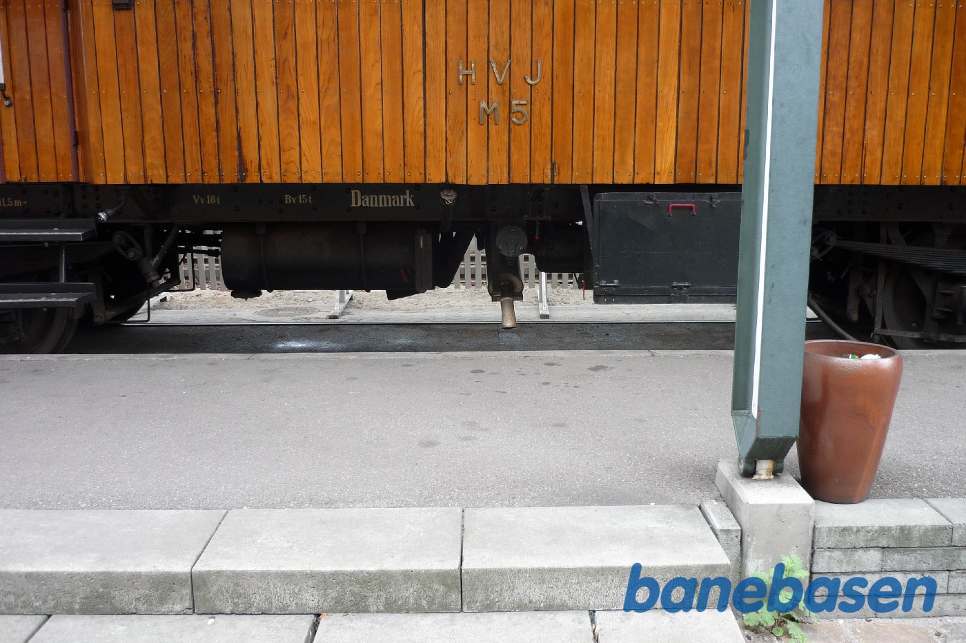 Danmarks Jernbanemuseeum. HVJ M 5. Detaljer Danmarks Jernbanemuseeum. HVJ M 5. Detaljer