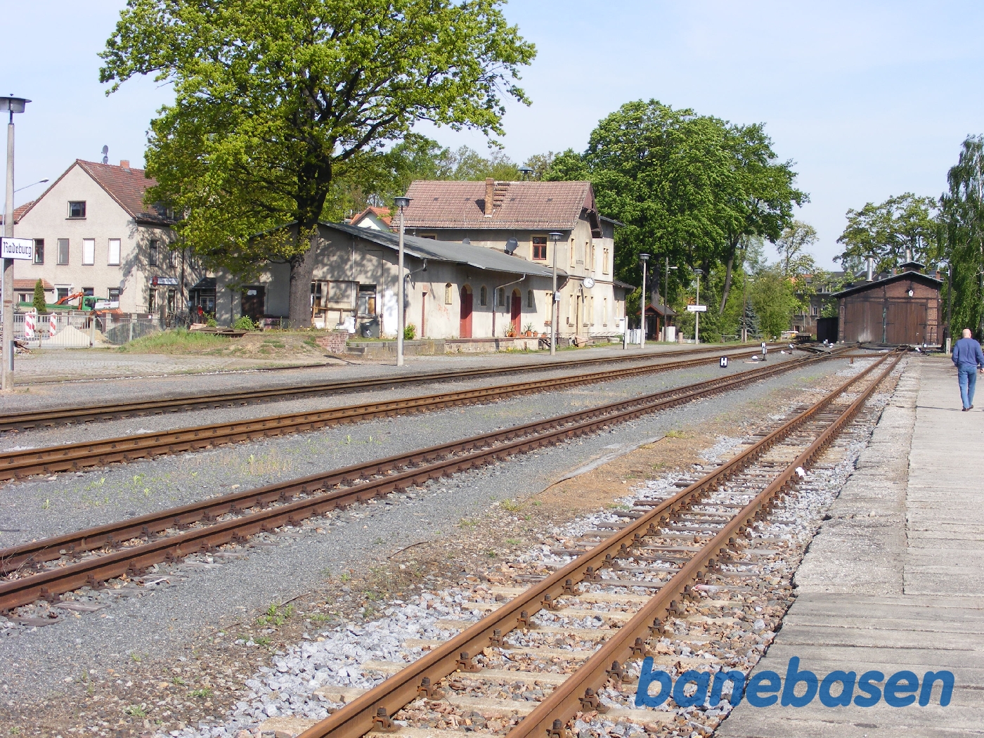 Radeburg station. Radeburg station.