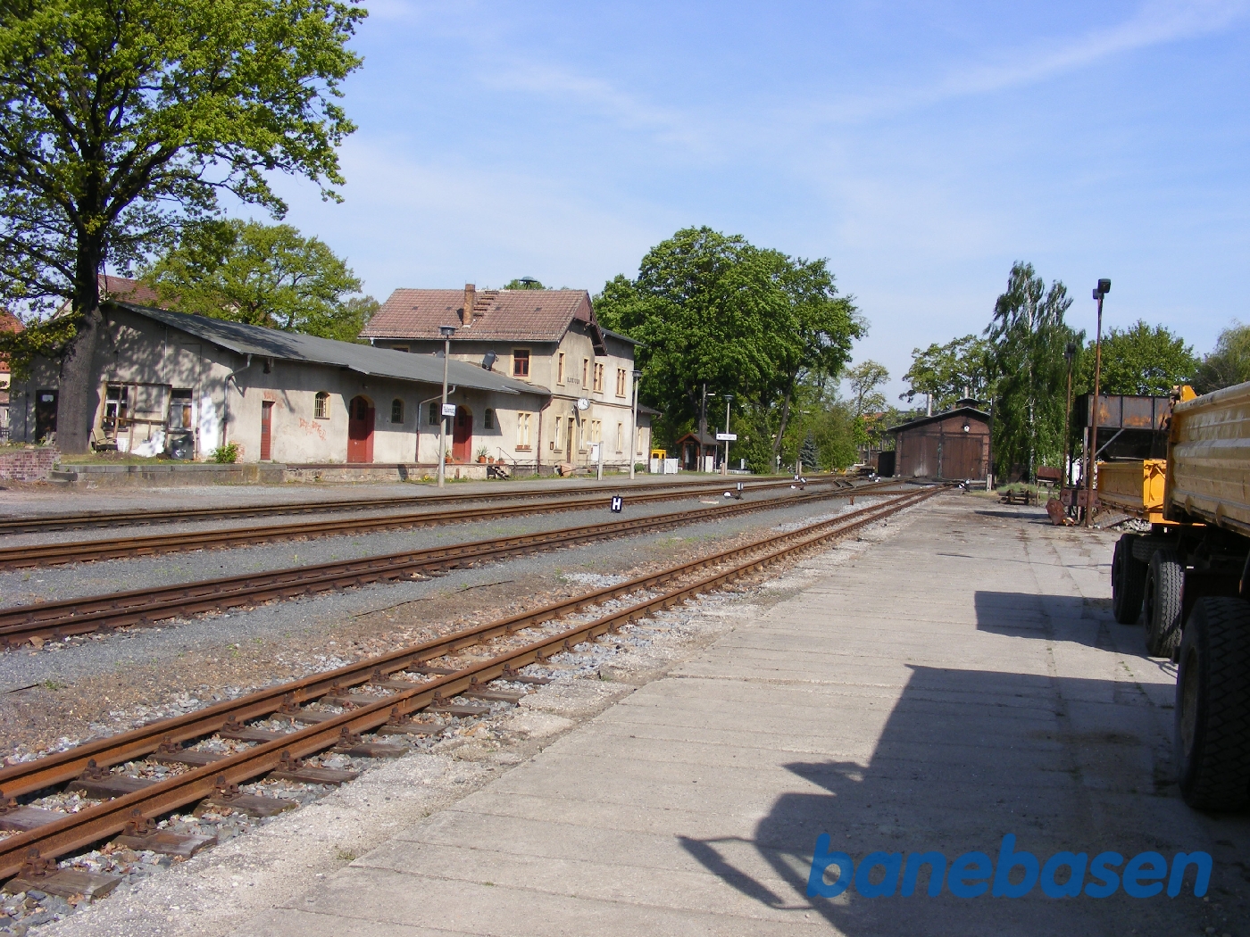 Radeburg station. Radeburg station.