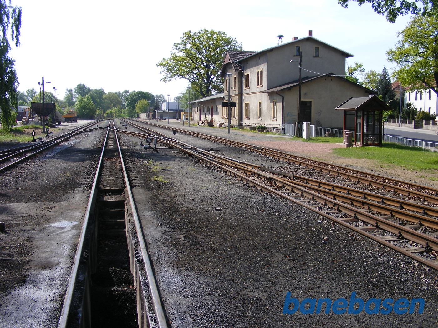 Radeburg station. Radeburg station.