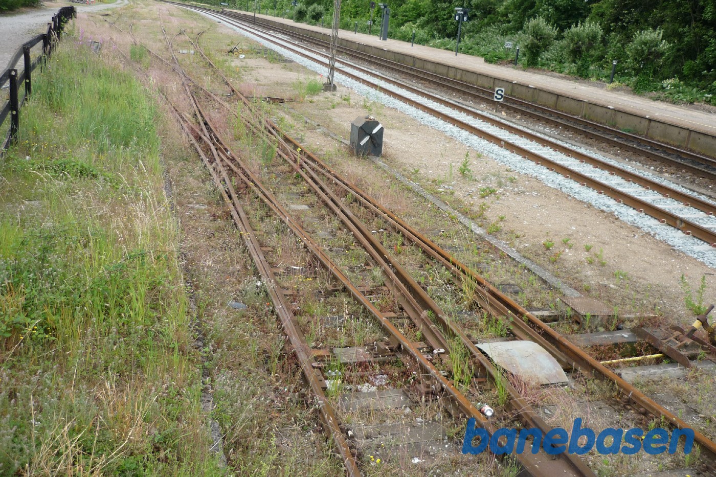 Vordingborg station. Pakhuset spor. Vordingborg station. Pakhuset spor.