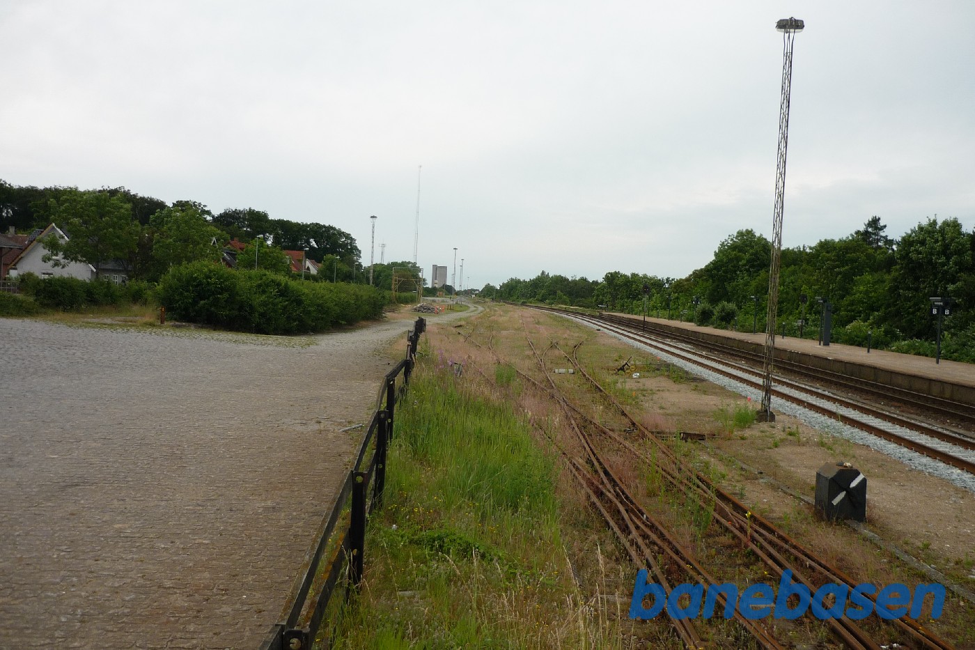 Vordingborg station. Pakhuset spor. Vordingborg station. Pakhuset spor.