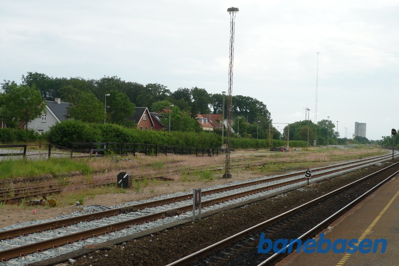 Vordingborg station. Spor Vordingborg station. Spor