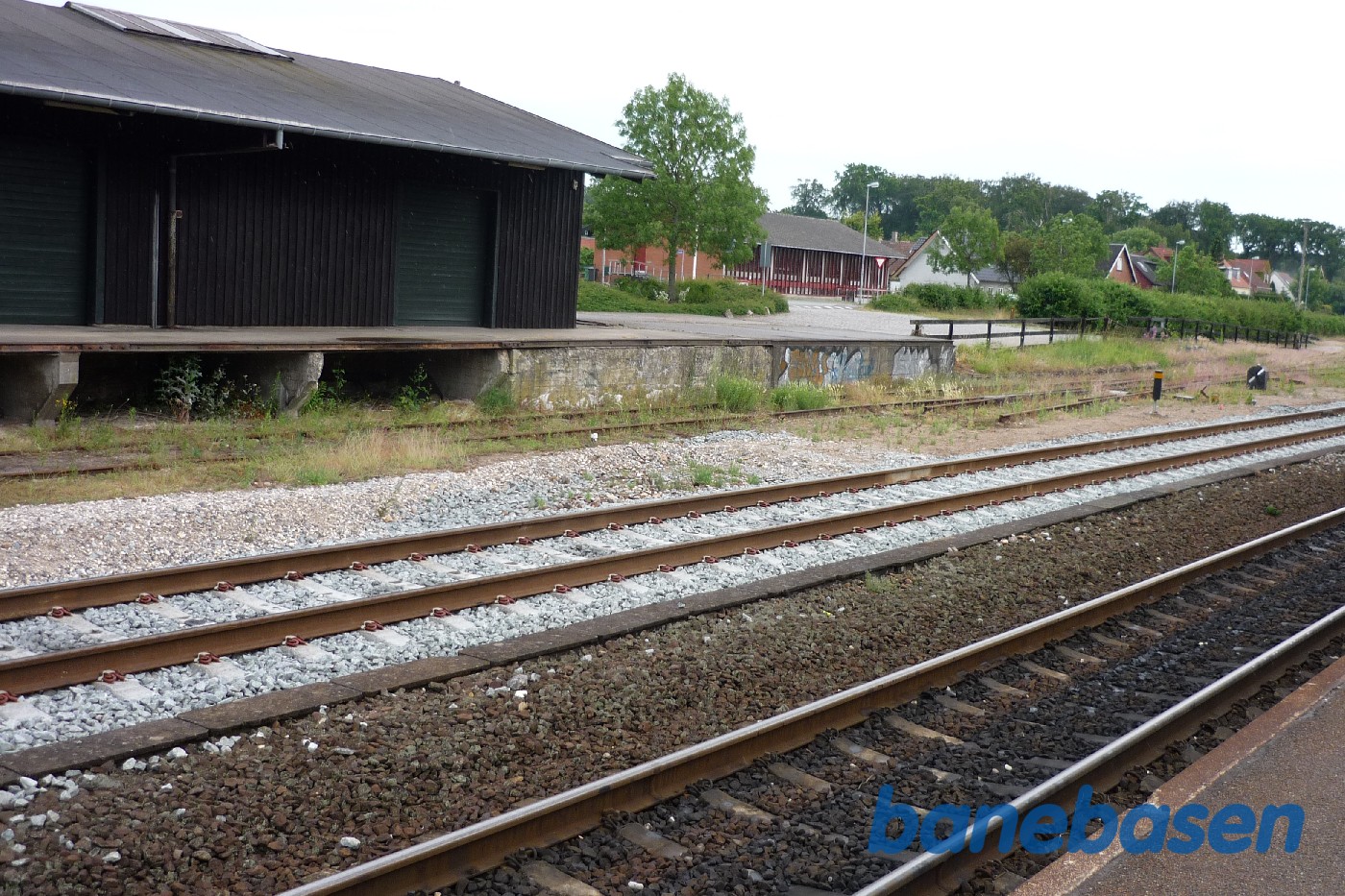 Vordingborg station. Spor Vordingborg station. Spor