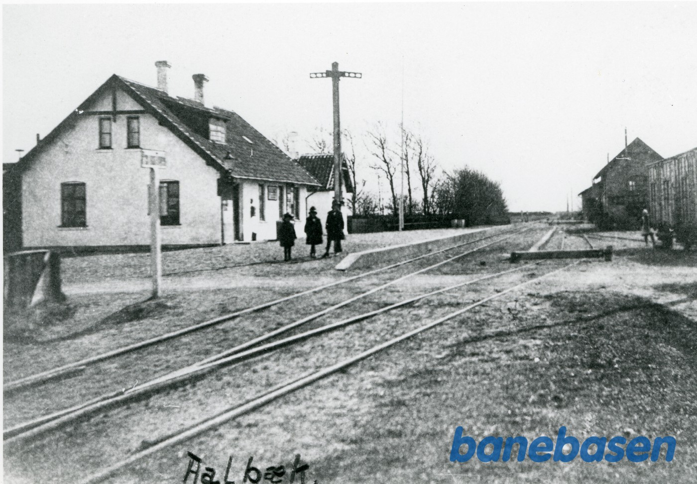 Skagensbanen. Aalbæk station Skagensbanen. Aalbæk station