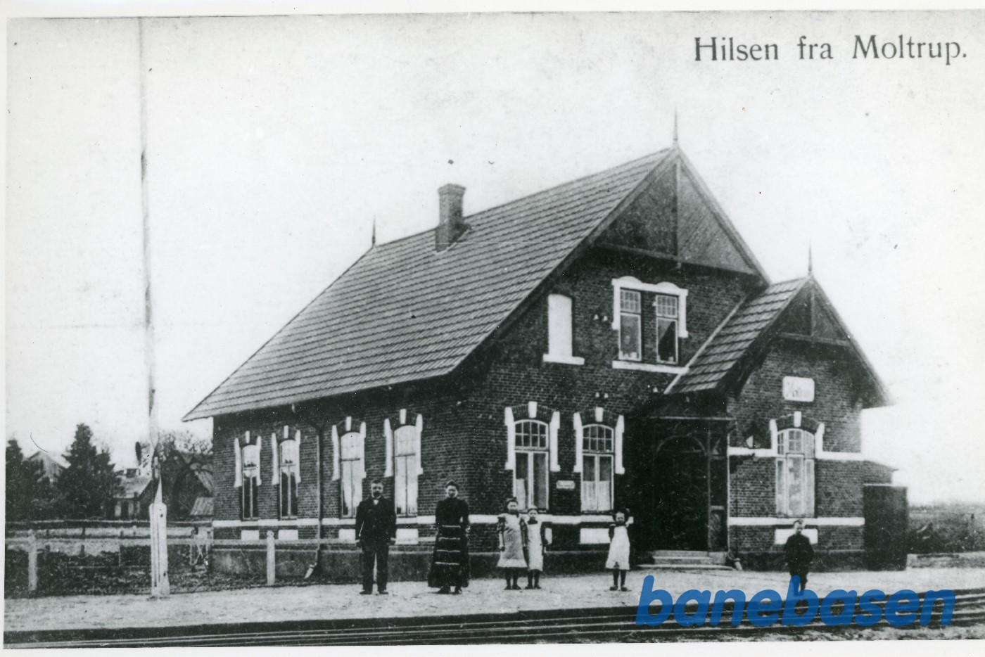 Moltrup station på Haderslev Amtsbaner Moltrup station på Haderslev Amtsbaner