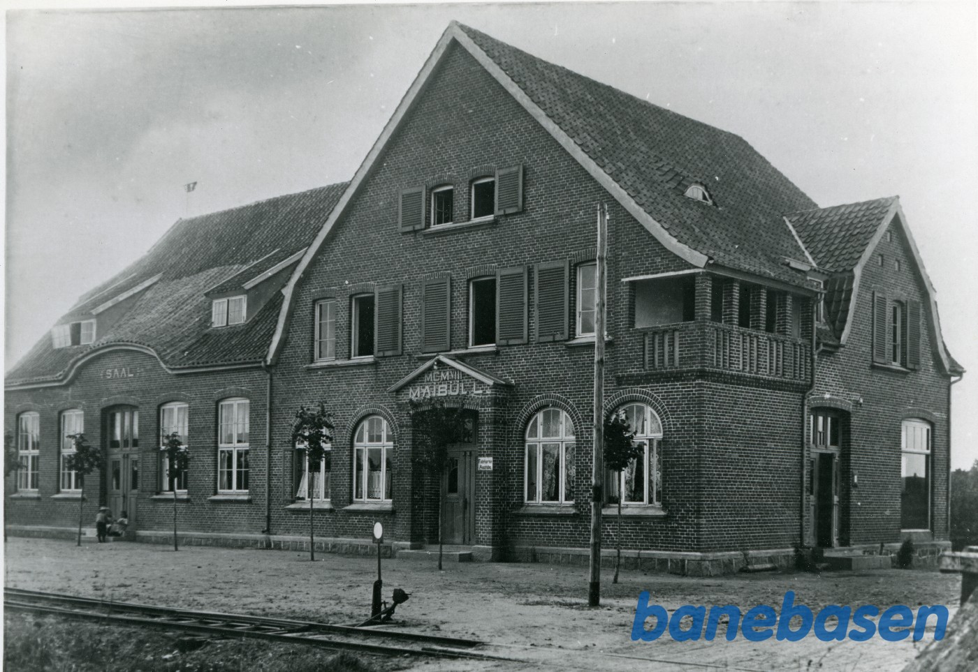 Maibüll station på Amtsbanerne på Als Maibüll station på Amtsbanerne på Als