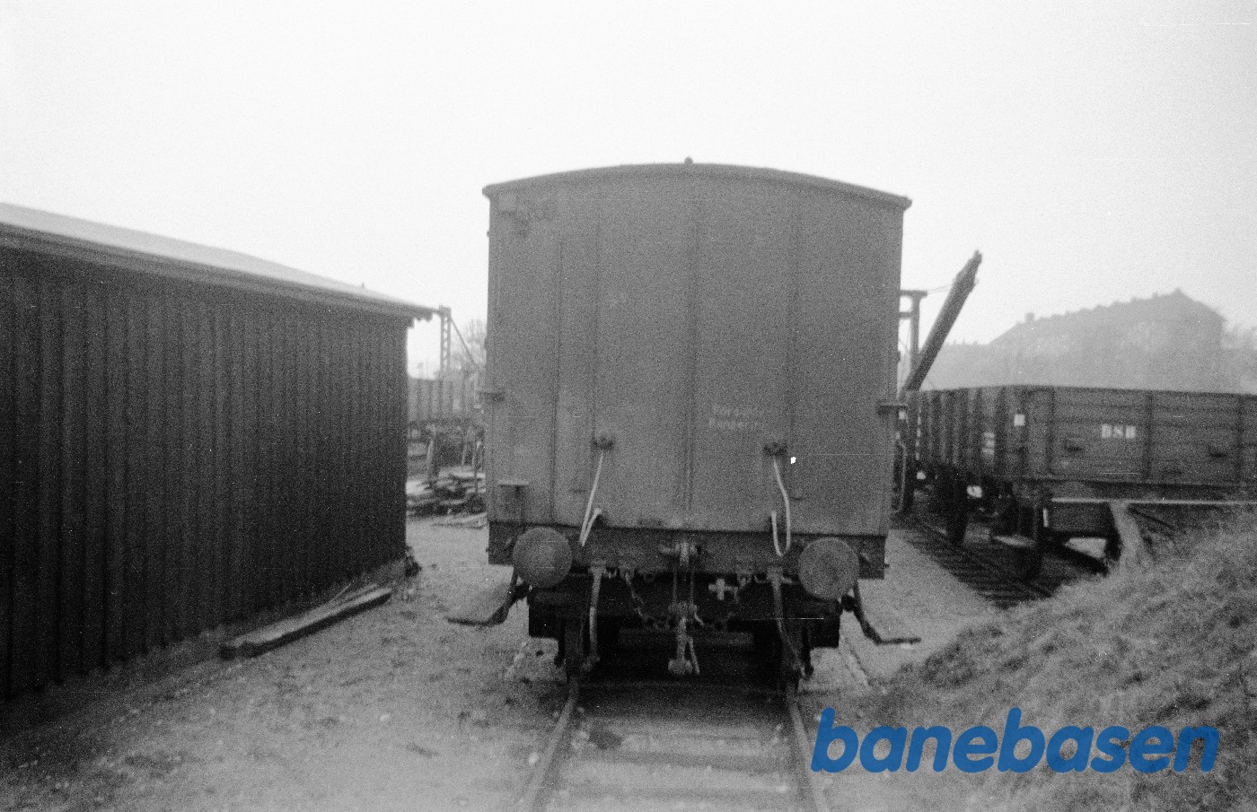 CVK. Tidligere salonvogn 9. Gavl CVK. Tidligere salonvogn 9. Gavl