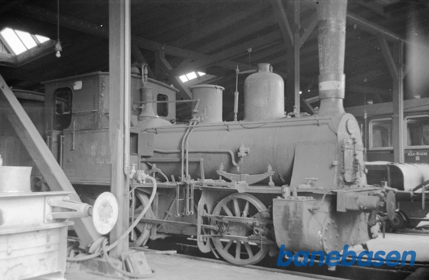 DSB Hs 363 hensat i Østerport remise DSB Hs 363 hensat i Østerport remise