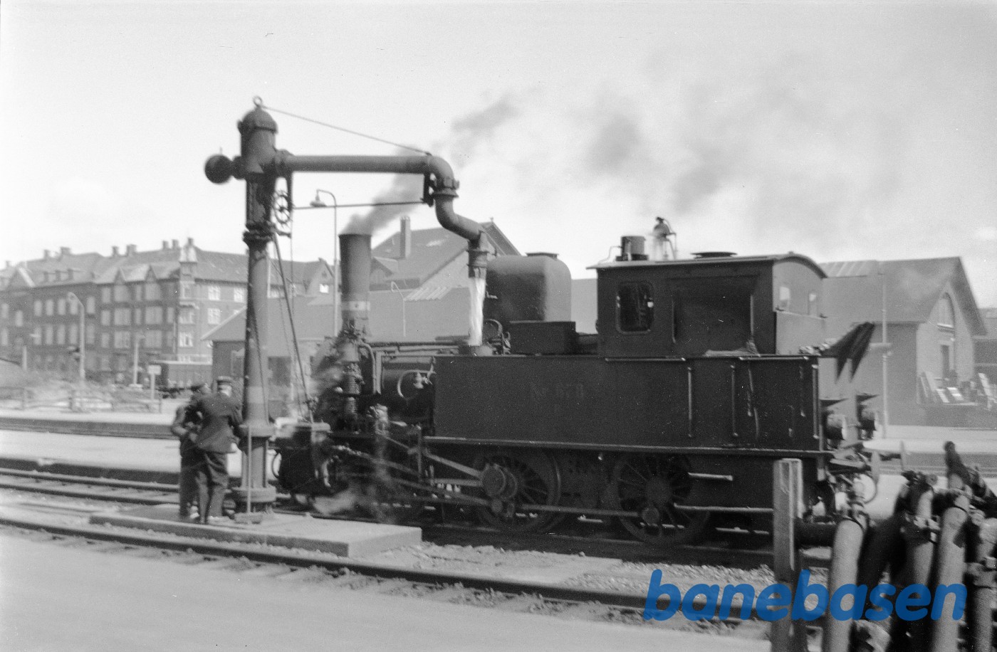 F 678 tager vand i Aalborg F 678 tager vand i Aalborg