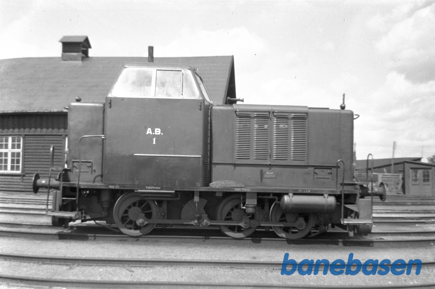 AB 1 på Amagerbro station AB 1 på Amagerbro station