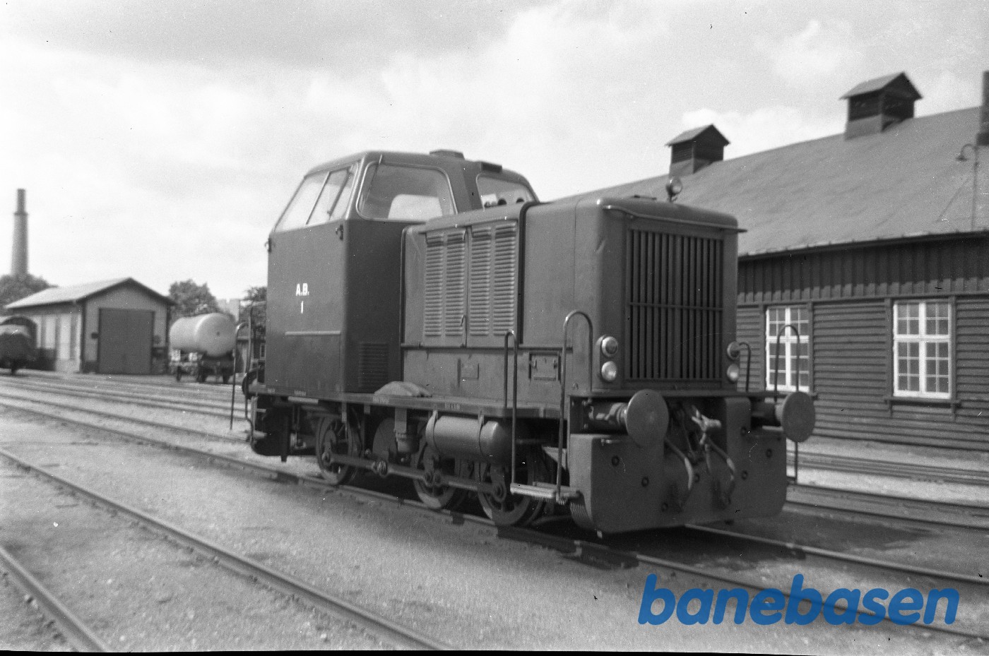 AB 1 på Amagerbro station AB 1 på Amagerbro station