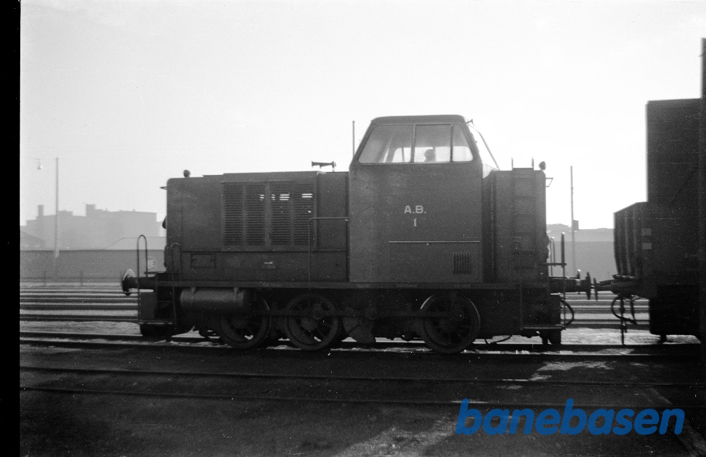 AB 1 på Amagerbro station AB 1 på Amagerbro station