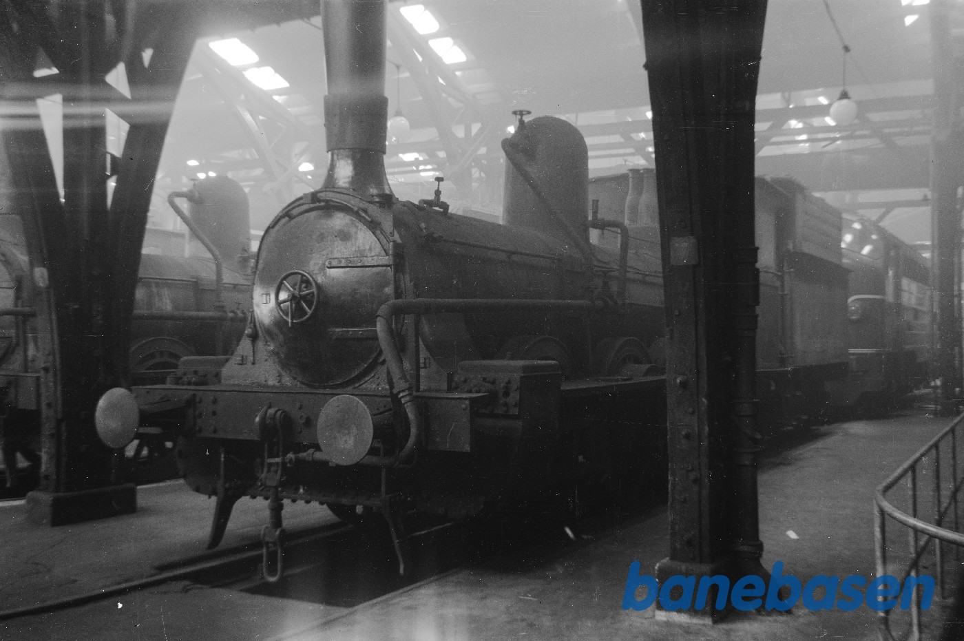 København GB. Remisen med G 602varmemaskine København GB. Remisen med G 602varmemaskine