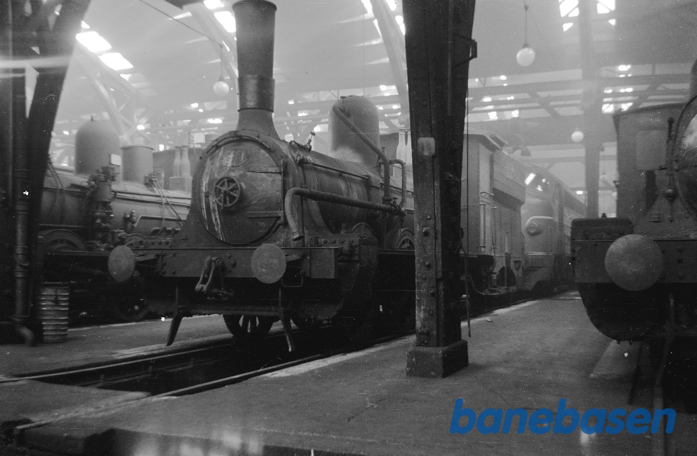 København GB. Remisen med G 633 varmemaskine København GB. Remisen med G 633 varmemaskine