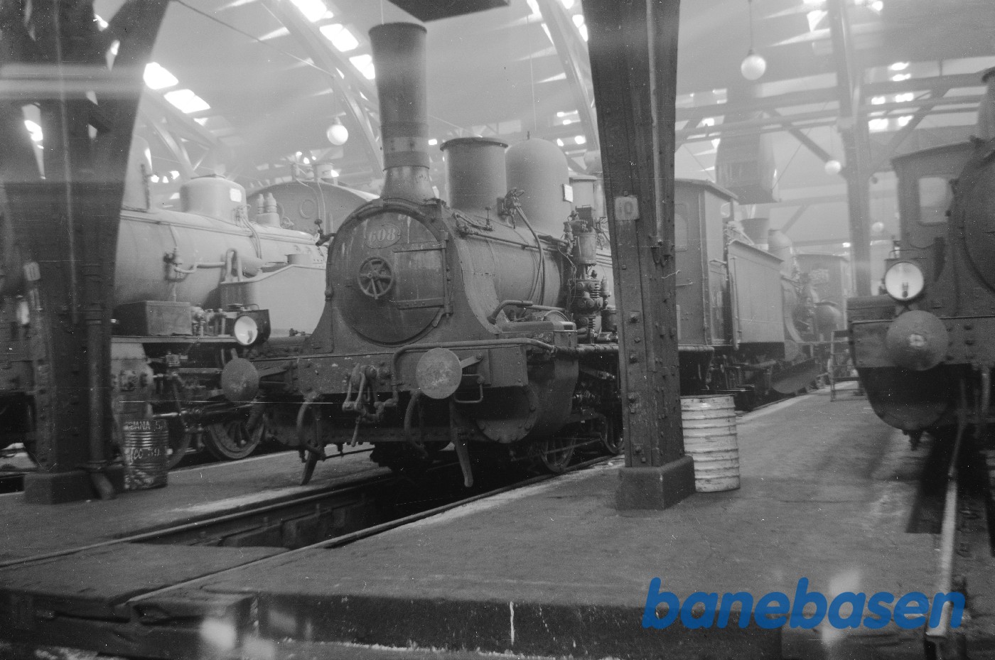 København GB. Remisen med G 602varmemaskine København GB. Remisen med G 602varmemaskine