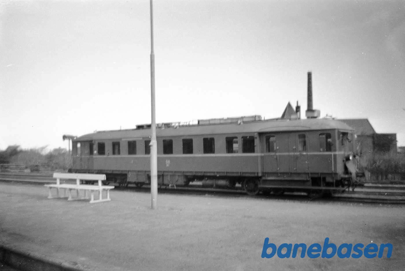 Skagen station med SB M 1 Skagen station med SB M 1