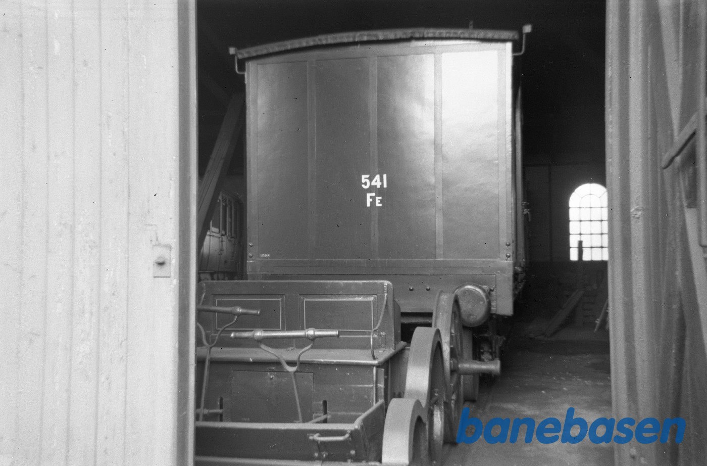 Østerport. Gavlen af Fe 541 Østerport. Gavlen af Fe 541
