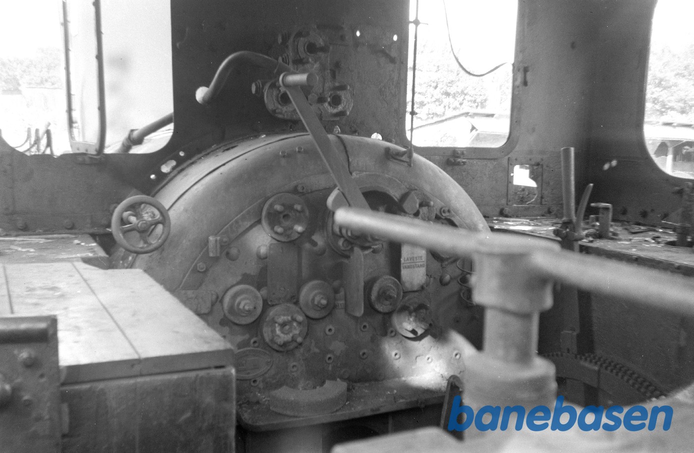 Førerhus indvendig på O-maskine Førerhus indvendig på O-maskine