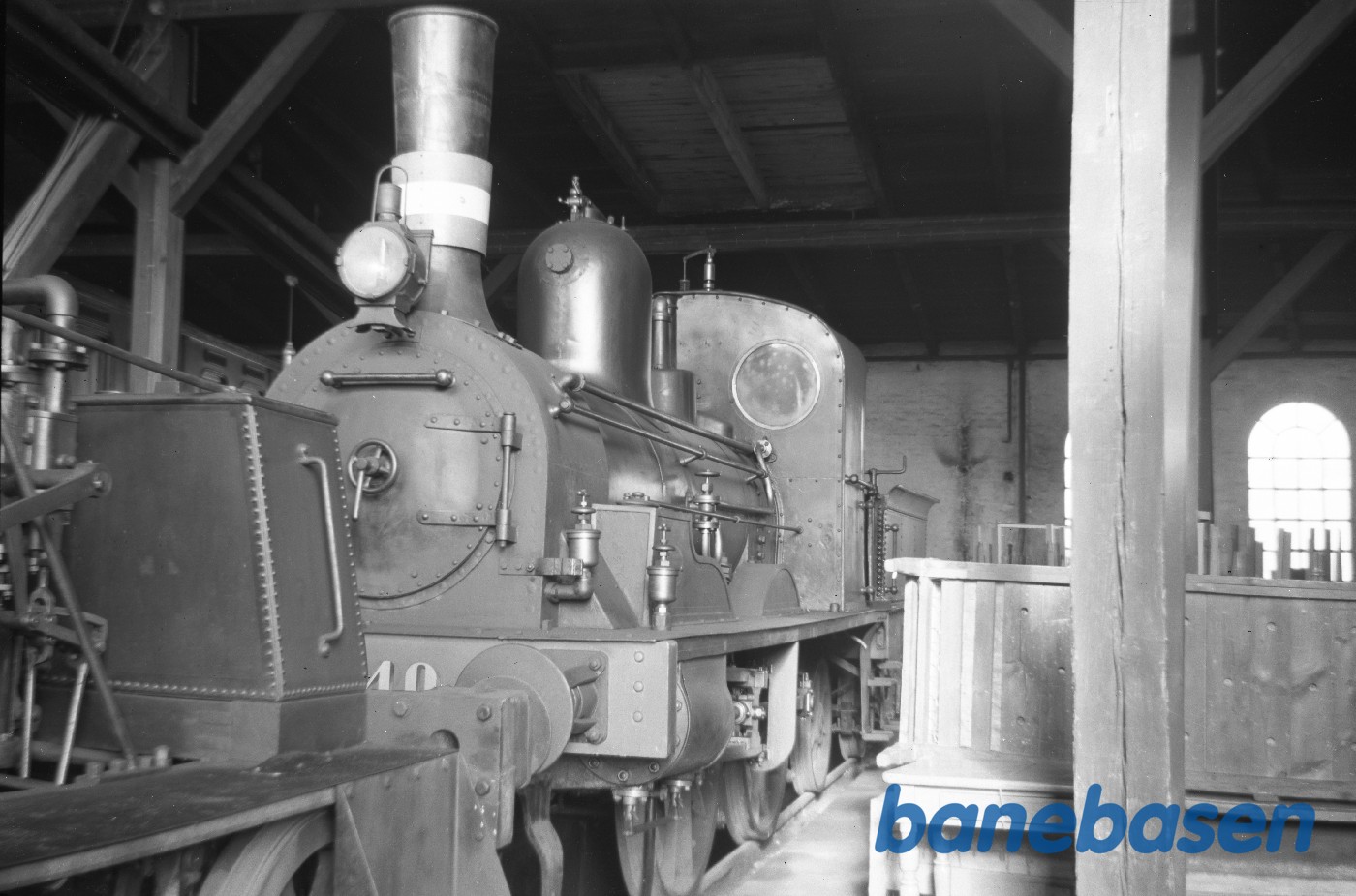 H 40 i remisen på Østerport H 40 i remisen på Østerport