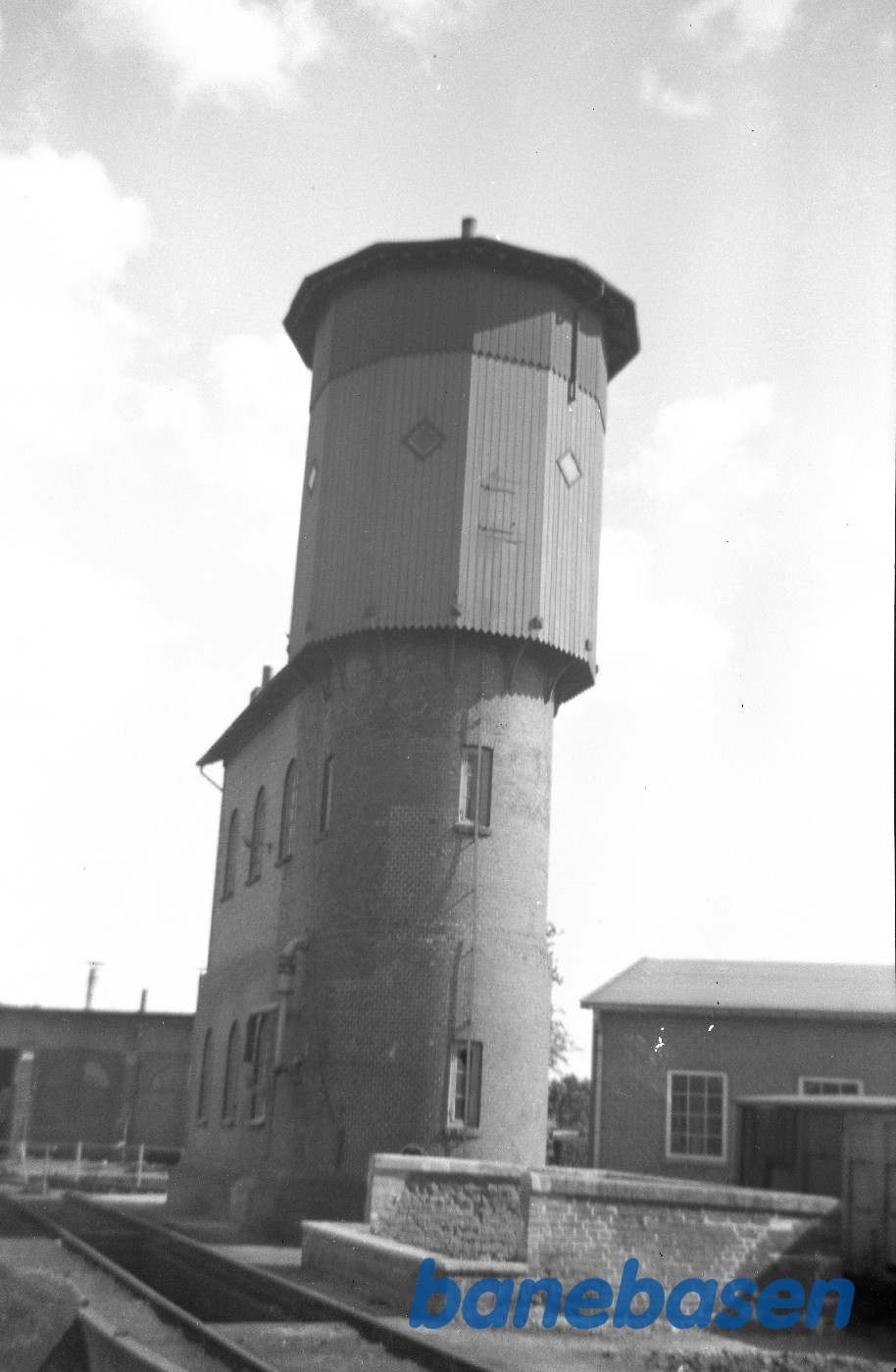 Vandtårn ved remise Vandtårn ved remise