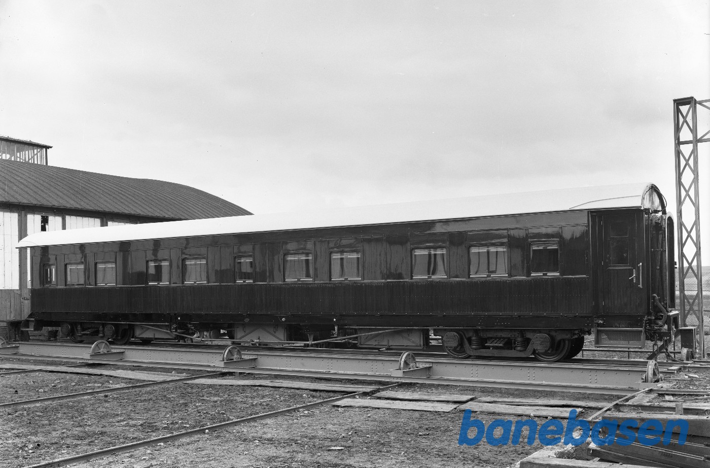 Reklame for SKF. Smalsporet personvogn Reklame for SKF. Smalsporet personvogn