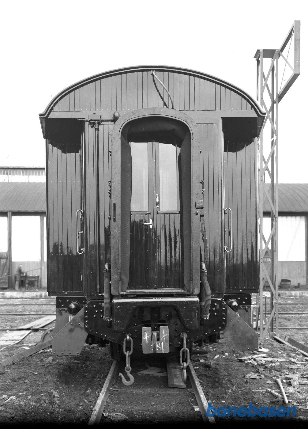 Reklame for SKF. Smalsporet personvogn. Detaljer