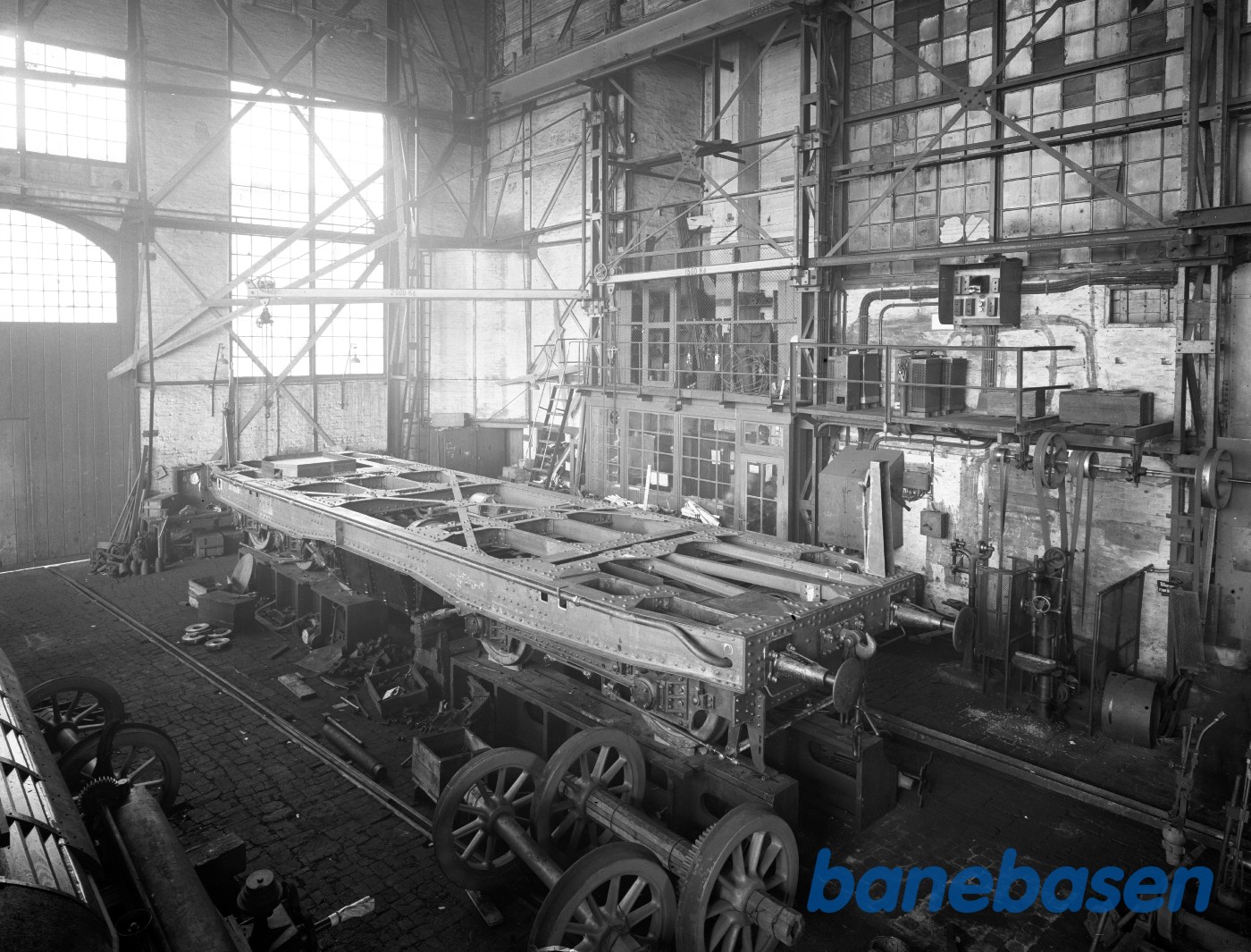 Bygning af undervogn til DSB MW Bygning af undervogn til DSB MW